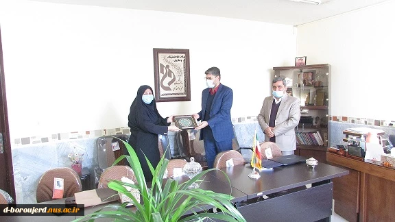 دیدار معاونت اداری مالی و مدیر کل روابط عمومی  2