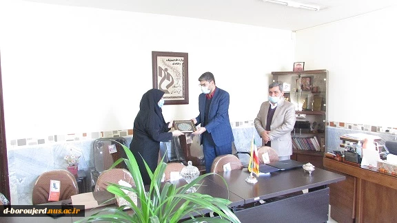 دیدار معاونت اداری مالی و مدیر کل روابط عمومی  3