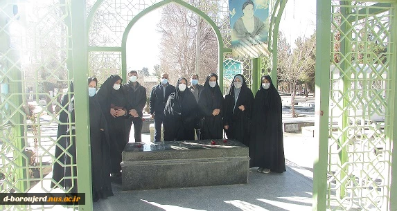مراسم غبارروبی و اهداء گل به مزار شهدای بروجرد  7