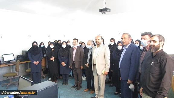 بازدید دکتر حمیدی  ازآموزشکده و  خوابگاه دانشجویی فنی و حرفه‌ای دختران بروجرد 6