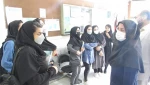 بازدید دکتر حمیدی  ازآموزشکده و  خوابگاه دانشجویی فنی و حرفه‌ای دختران بروجرد 8