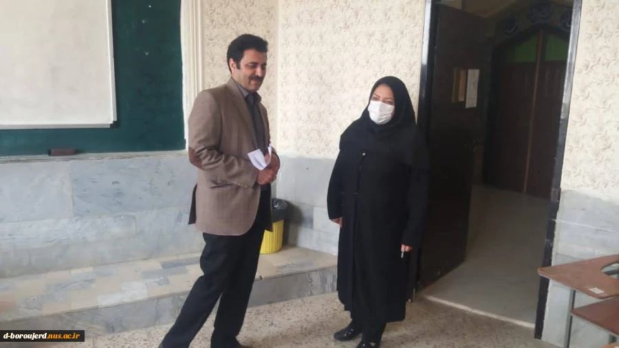 بازدید رئیس دانشگاه فنی و حرفه ای استان لرستان از آموزشکده فنی و حرفه ای دختران بروجرد 2