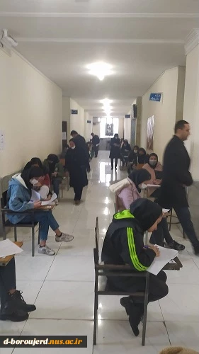 بازدید از برگزاری امتحانات پایان ترم نیمسال اول سال تحصیلی 1401 2