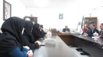 بازدید مدیرکل حراست دانشگاه فنی و حرفه ای و هیئت همراه از آموزشکده فنی و حرفه‌ای دختران بروجرد 3