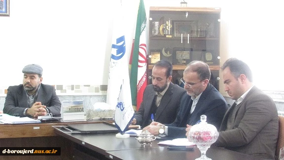 بازدید مدیرکل حراست دانشگاه فنی و حرفه ای و هیئت همراه از آموزشکده فنی و حرفه‌ای دختران بروجرد 4