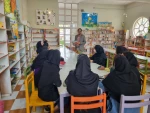 بازدید دانشجویان رشته تربیت کودک از کانون فرهنگی هنری شماره ۳ شهرستان بروجرد  3