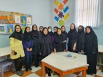 بازدید دانشجویان رشته تربیت کودک از کانون فرهنگی هنری شماره ۳ شهرستان بروجرد  4