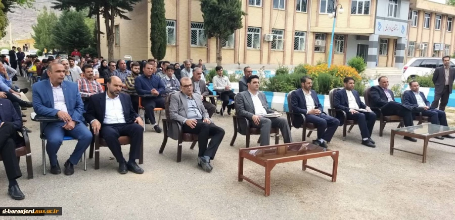 مراسم افتتاح یادمان شهید گمنام دانشگاه فنی و حرفه ای استان لرستان با حضور معاون وزیر 4