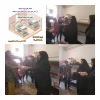 بازدید ریاست محترم آموزشکده و مسئولین حوزه دانشجویی از سلف سرویس و رایزنی در مورد مشکلات طبخ و توزیع غذا 2