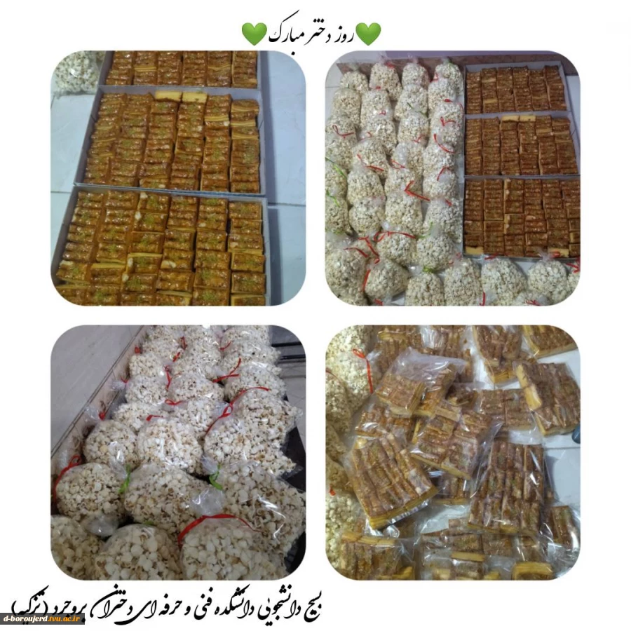 پذیرایی از دانشجویان در خوابگاه دانشکده به مناسبت روز دختر  3