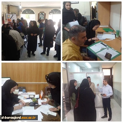 بازدید رئیس دانشکده از روند ثبت‌نام دانشجویان جدیدالورود 4