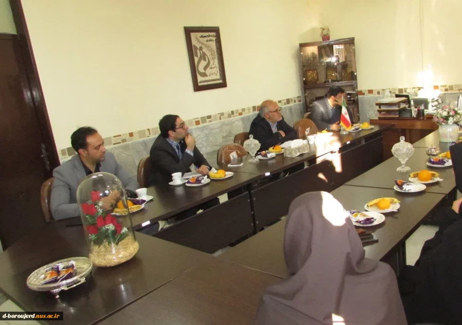 بازدید گروه نظارتی سازمان مرکزی از آموزشکده فنی و حرفه ای دختران بروجرد 8