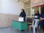 در تاریخ ۲۹ اردیبهشت ۱۴۰۳ ساعت ۸ صبح خانم بهروش معاون واقای ناظریان رئیس اداره اموزش،اموزشکده دختران بروجرد در هنرستان حضرت زینب بروجرد حضور یافتند 2