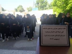 در تاریخ ۲۹ اردیبهشت ۱۴۰۳ ساعت ۸ صبح خانم بهروش معاون واقای ناظریان رئیس اداره اموزش،اموزشکده دختران بروجرد در هنرستان حضرت زینب بروجرد حضور یافتند 6