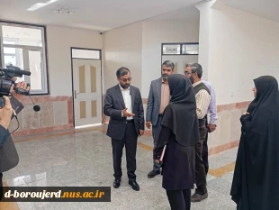 حضور جناب  آقای عباس گودرزی نماینده محترم  مردم شهرستان بروجرد و اشترینان در مجلس شورای اسلامی در آموزشکده ملی مهارت دختران بروجرد 2