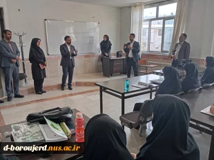 حضور جناب  آقای عباس گودرزی نماینده محترم  مردم شهرستان بروجرد و اشترینان در مجلس شورای اسلامی در آموزشکده ملی مهارت دختران بروجرد 2