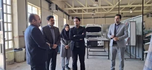 بازدید دکتر مهرداد احمدی معاون محترم پژوهش و فناوری دانشگاه ملی مهارت از آموزشکده ملی مهارت پسران بروجرد 7